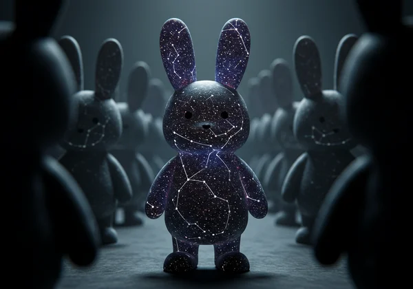 An ultra-rare, uniquely designed Poor Bunny skin